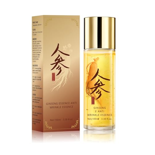 IZBEAUVO 100ml Ginseng Essence Water - Ginseng Face Toner, Ginseng Essence Toner, Smooth and Plumped Skin, Ginseng Serum