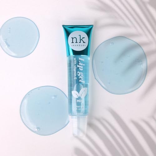 Nicka K NK lip gloss gel 15ml Vitamin E, Shiny, Nourishes, Lip gel (Mint, Pack Of 5)
