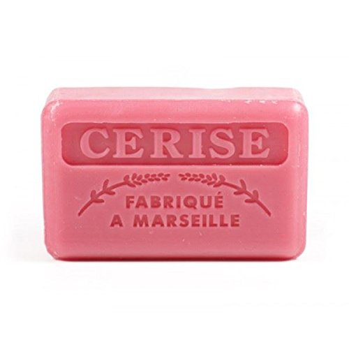 125g Savon De Marseille Soap - Cherry (cerise) by Foufour