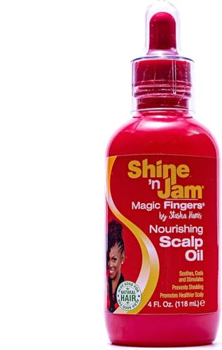 Generic BUY Shine-n-Jam Magic Fingers Nourishing Scalp Oil - Intensely Moisturizes and Soothes Dry or Sensitive Areas - Formulated with Natural Oils and Nutrients - Promotes Healthy Hair - 118 ml