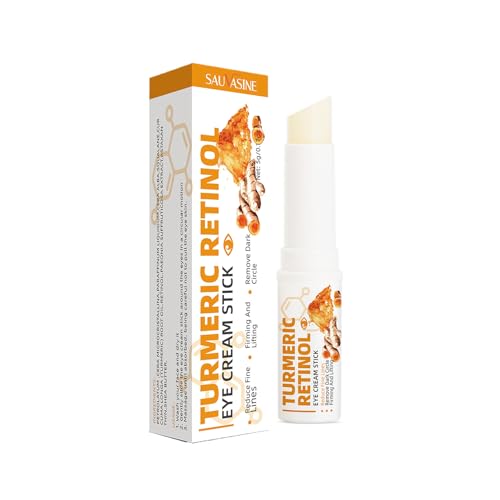 ISBEAUSOLS turmeric retinol eye cream for reducing fine lines