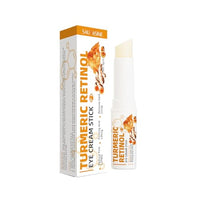 ISBEAUSOLS turmeric retinol eye cream for reducing fine lines