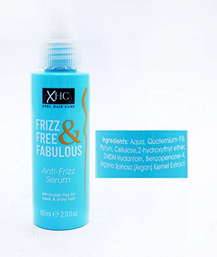 Xpel Frizz Free & Fabulous Anti-Frizz Serum Pump