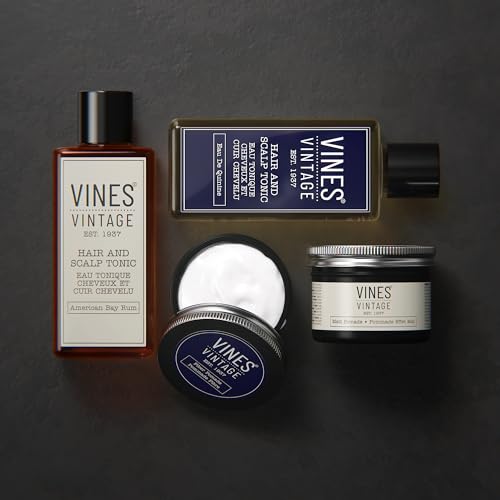 VINES VINTAGE Vines Vintage Men's Scalp & Hair Tonic | American Bay Rum | Spicy Aroma. 200ml