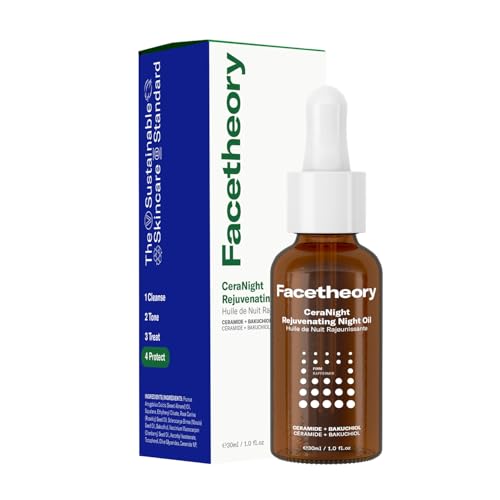 facetheory CeraNight Rejuvenating Night Oil with ceramides and bakuchiol