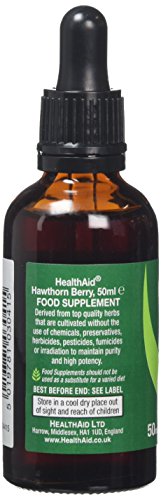 HealthAid Hawthorn Berry (Crataegus laevigata) 50ml Liquid