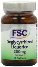 FSC 200mg Deglycyrrhized Liquorice - Pack of 60 Tablets