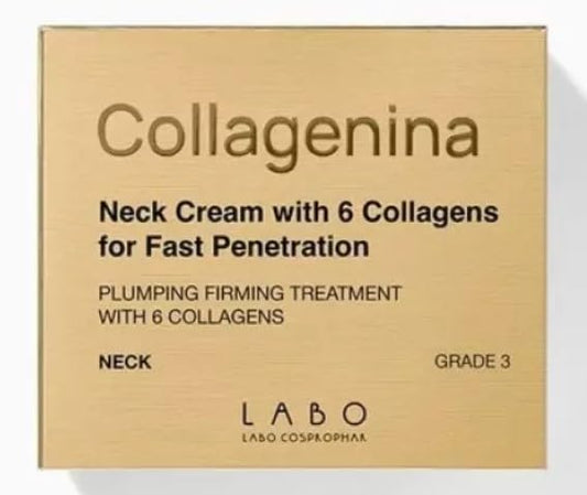 LaBo Collagenina Face Neck Cream Grade 3 with 6 Collagen, 50 ml