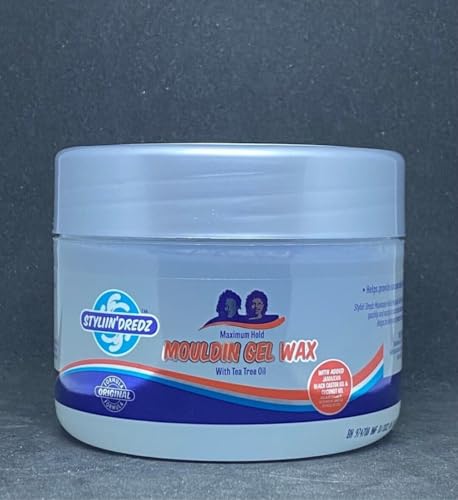 Styliin Dredz Moulding Strong Maximum Hold Gel Wax with Tea Tree Oil Hair Care for Dreadlocks 250 ml PACK OF 2