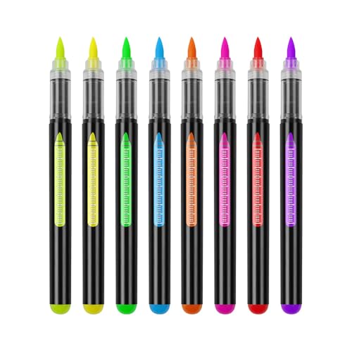 SHEBEEDO UV Neon Face Paint Pens, Tatto Markers for Skin Washable, Face Makeup for Party Favors, Glow in the Dark Under UV Light Body Painting Kit