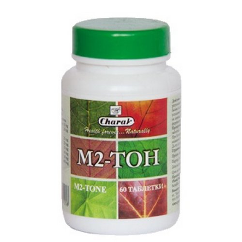 India Charak M2-Tone 60 Tabs helps correct estrogenic insufficiency and supports ovarian functions