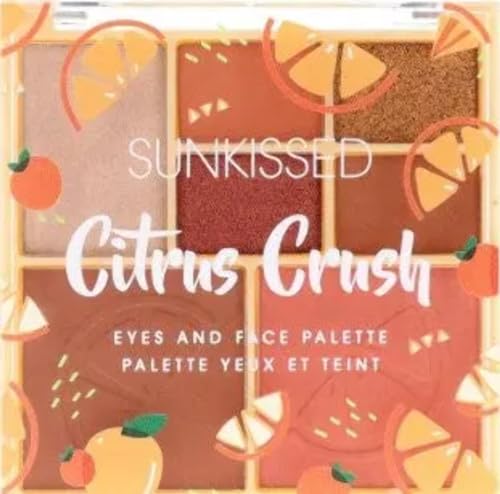 SUN KISSED. Sunkissed Citrus Crush Face Palette 15.6g