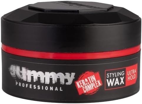 Generic Hair Styling Wax Ultra Hold (Red) Gummy Profesional - Keratin Complex 150ml