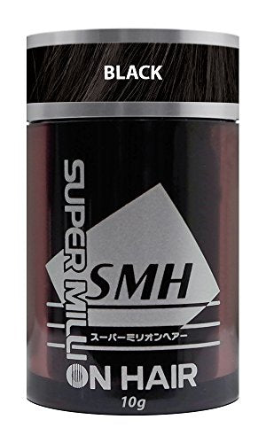 From the UK - Order by 1pm for next working day Super Million Hair - 1 x 10g Hair Building Fibres - No.1 Black
