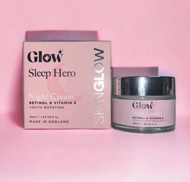 natures clinic Skin Glow Sleep Hero Night Cream Retinol & Vitamin E Youth Boosting 50ml