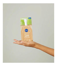 NIVEA Hand Soap Eco Refill Starter Kit, 1 Starter Kit + Refill Tab Lemongrass Scent, Hand Wash Soap, Skin-Friendly - Sustainable Hand Cleanser Solution