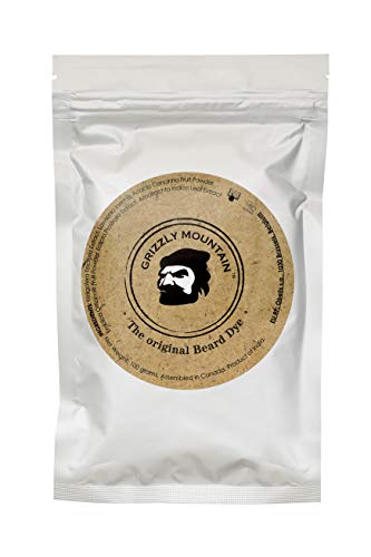 Grizzly Mountain Beard Dye Organic & Natural Light Brown Beard Dye