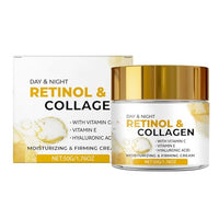 ISBEAUSOLS Retinol & Collagen Face Cream, Moisturize & Fire Skin