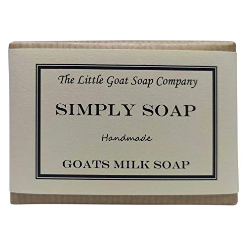 The Little Goat Soap Company The Little Goat Soap 1 x Simply Goats Milk Soap. Unscented 100g. Sensitive Skin. Eczema, Psoriasis, Dermatitis. Dry Skin