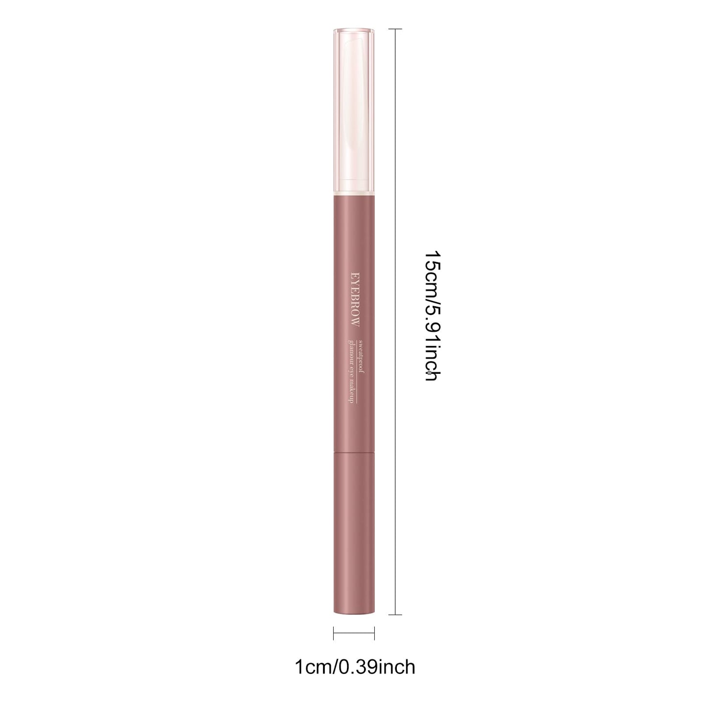 KYDA 2 in 1 Eyebrow Pencil and Tinted Brow Cream, Dark Brown, Eyebrow Cream&Pencil, Lasting Matte Tint Fill Define, Shape Natural Wild Brows All Day Hold