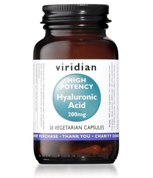 Viridian Hyaluronic Acid 200Mg. 30Cap.Veg. 200 g