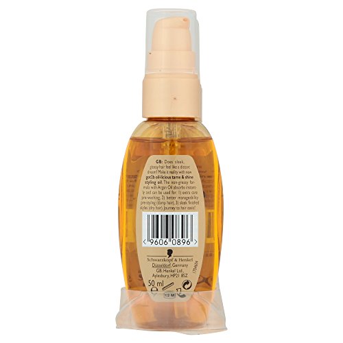 Got2B Schwarzkopf got2b Oil-Licious Tame & Shine Stylingöl, 50 ml