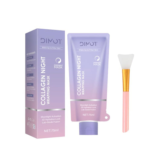 Tpyag Collagen Night Wrapping Mask,Collagen Face Mask