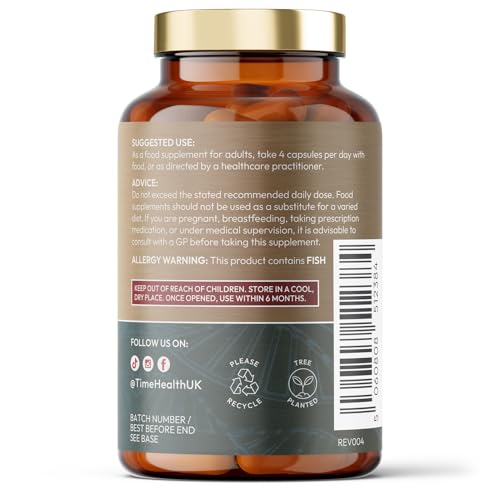 Time Health Bone Regen® – Osteo Support – Bone Strength, Density & Fracture Repair – with Calcium, Magnesium, Vitamin D3, K2, Zinc & Collagen – Clinically Proven Ingredients – GMP – UK Made Supplement