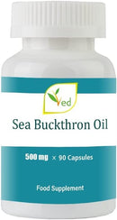 Ved VED Sea Buckthorn Oil Capsules | Boost Immune System | Omega-7 500 mg - 90 Capsules