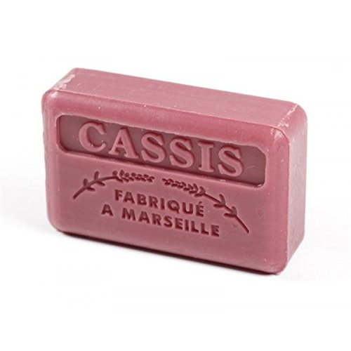 125g Savon De Marseille Soap - Blackcurrant (Cassis) by Foufour