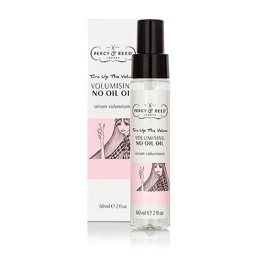 Percy & Reed Turn Up the Volume Volumising No Oil Oil - Instant Hydration for Fine Hair - Smoothing & Protecting - 60ml