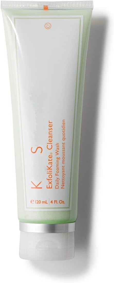Generic K Somerville ExfoliKate Cleanser - Daily Exfoliating Foaming Face Wash - Clinically Formulated Glycolic Acid and Lactic Acid Gentle Facial Scrub 120ml