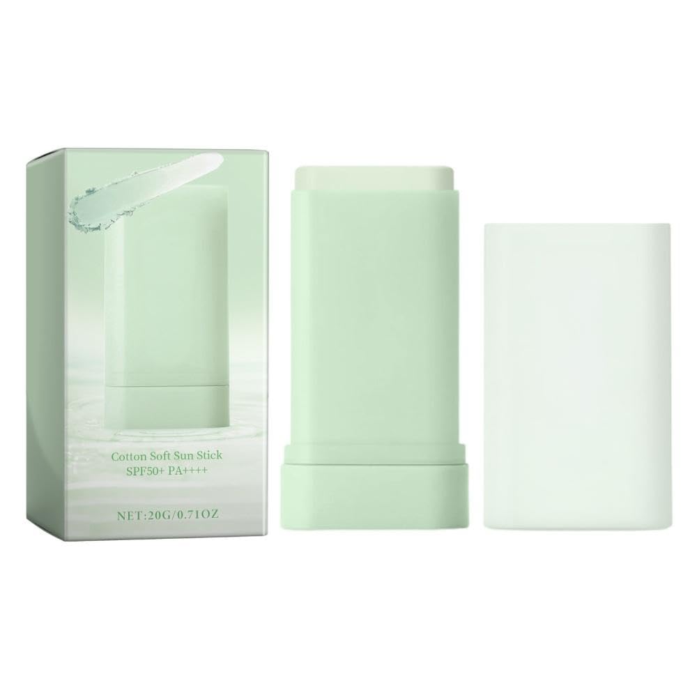 RubyTint Cooling Sun Stick SPF50+ PA++++ β Lightweight Moisturizing Korean Sunscreen Stick with Centella, Face Protection, Portable and Easy to Apply (1pc)