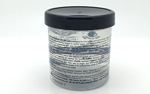 SOF N' FREE Sofn'free Protein Styling Gel, Non flaky formula for firm styling control when setting, wrapping or moulding, perfect waves sets and controlling curly hair, 170 g, Clear, Pack 1