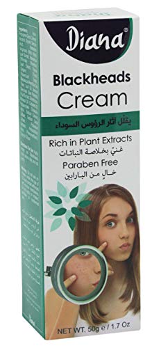 Diana Blackheads Cream 50g - By Elysee Star - Rich in Plant Extracts - Paraben Free