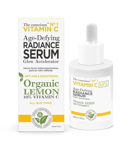 The Conscious Vitamin C Age-Defying Radiance serum Organic Lemon 30 ml