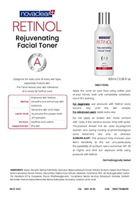 Retinol Rejuvenating Facial Toner