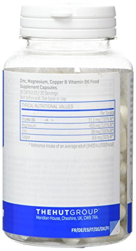 Myprotein Zinc and Magnesium 90 Capsules, Pack of 1