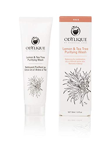 Odylique Lemon & Tea Tree Cleanser | 30ml | Purifying Wash | For Oily & Acne Prone Skin