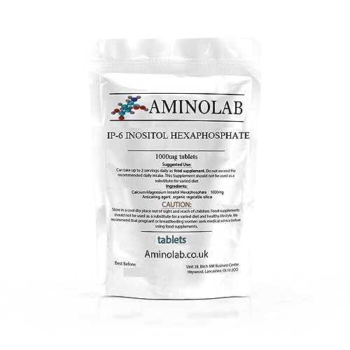 Generic Aminolab - IP-6 Inositol Hexphosphate 1000mg 365 Tablets