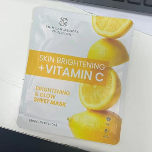 Skin Brightening + Vitamin C Professional Face Mask 5 masks