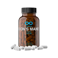 Charava Lions Mane Mushroom 1000mg (Organic) - 30 Servings - Lion's Mane Supplement - Lion's Mane Mushrooms Extract