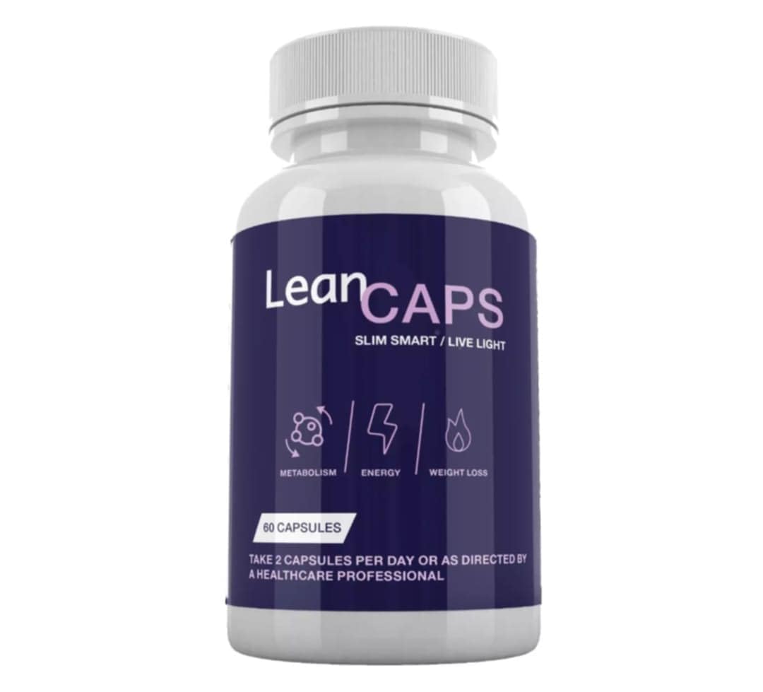 FItness Hero Supplements LeanCaps Slim Smart Capsules - All Natural - 60 Capsules - Vegan/New & Sealed