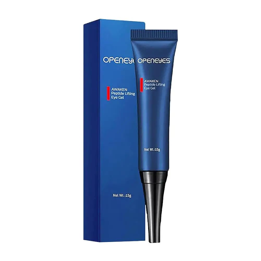21 Products Openeyes Awaken Peptide Lifting Eye Gel Home Awaken Peptide Depuffing Eye Gel Open Awaken Peptide Depuffing Wrinkle Reduce Eye Gel Anti-Aging Tired Eye Care 2PCS