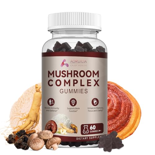 Aoruilia 12-in-1 Mushroom Gummies