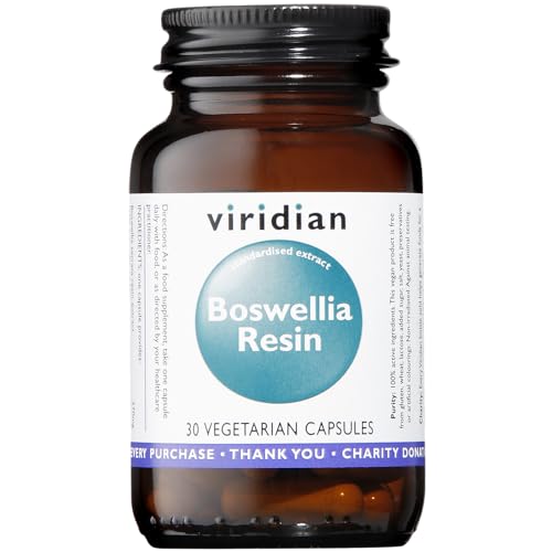 Viridian Boswellia Resin 30 Veg Caps