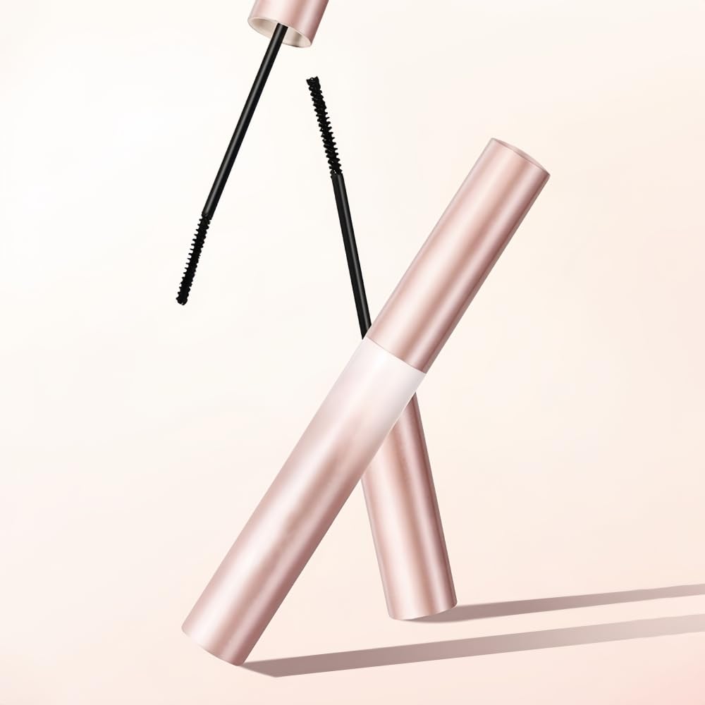 MAYEON Waterproof Mascara for Fine Short Eyelash and lower eyelash, Black Mascara with Ultra Fine Brush, Thickening, No clumping, Smudge-proof and Long Lasting, Lightweight