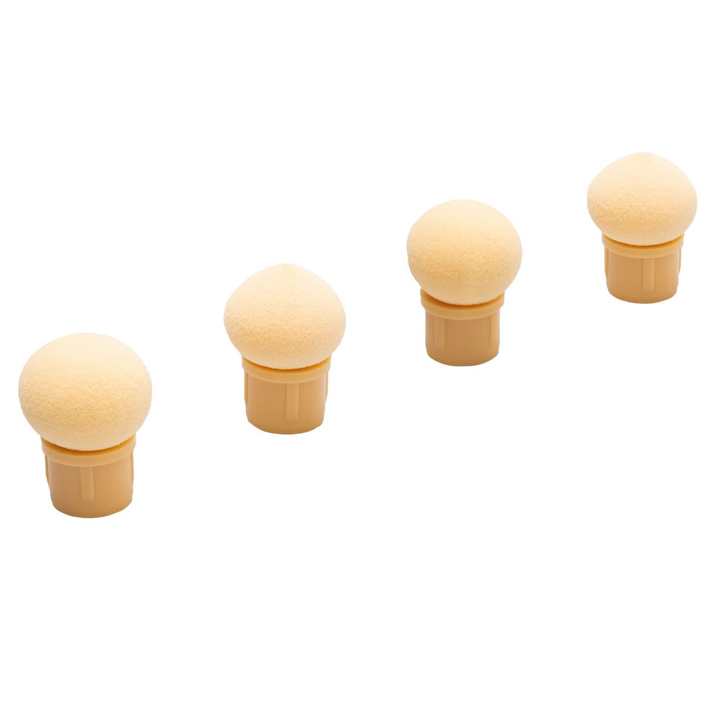 Mylee Dual Ended Sponge Applicator Pen - Portable Dimensions - Buffs Pigments, Glitters and Flakes - Gradient, Ombre Effect, DIY Nail Art Tool - 4 Replacement Heads - Vegan and Cruelty Free