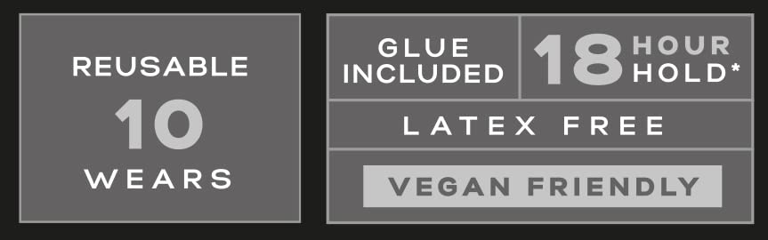 Eylure Luxe Faux Mink Heart False Lashes