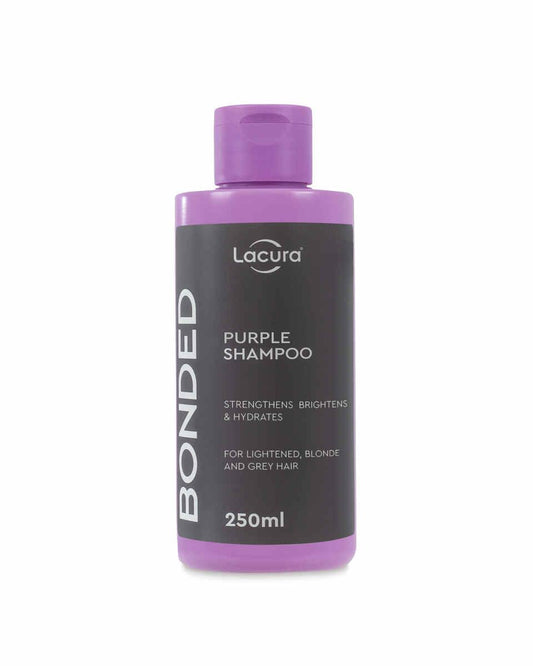 Generic Lacura Purple Shampoo | Strenghtens, Brightens & Hydrates - For Lightened, Blonde & Grey Hair | 250mL